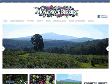 Tablet Screenshot of monadnockberries.com
